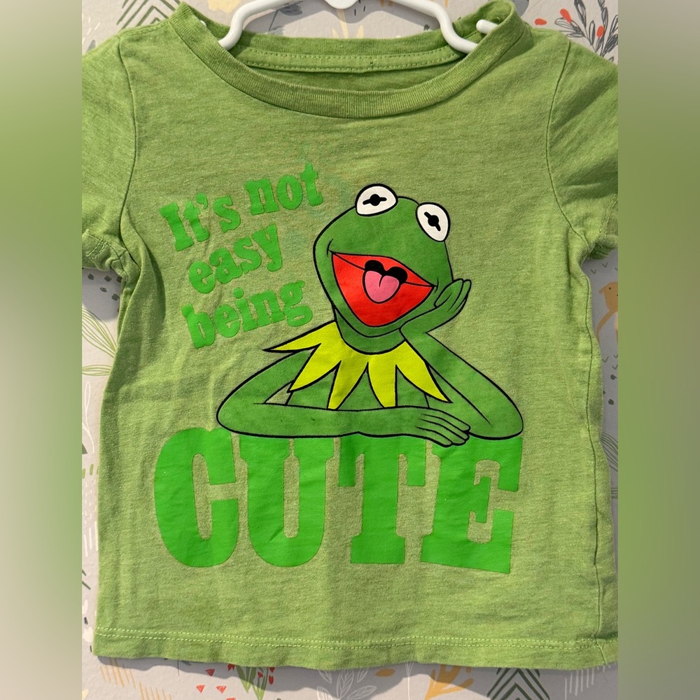 Kermit the Frog Disney World Muppets Muppetvision WDW 12-18 Not Easy Being Cute